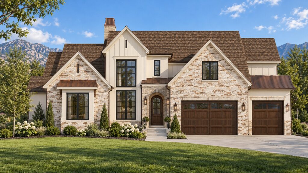 Rendering of The Amelia floor plan by Patterson Homes